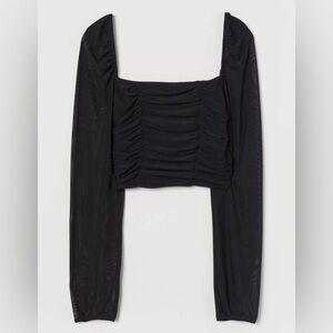 H&M Long Sleeve Short Top